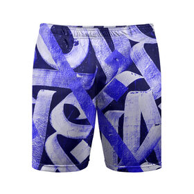 Мужские шорты спортивные с принтом Graffiti в городе Новоалтайск,  |  | abstraction | art | graffiti | labels | letters | multi colored | paint | surface | texture | абстракция | арт | буквы | граффити | краска | надписи | поверхность | разноцветный | текстура