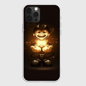 Чехол для iPhone 12 Pro Max с принтом Bendy And The Ink Machine в городе Новоалтайск, Силикон |  | bendy | bendy and the ink machine | бенди | бени | бенни | бэнди | детская | детям | игра | капли | компьютерная игра | краска | машина | подтеки | ужастик | чернила | чернильная