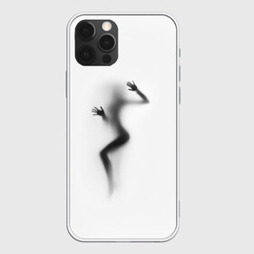 Чехол для iPhone 12 Pro Max с принтом ДЕВУШКА ЗА СТЕКЛОМ в городе Новоалтайск, Силикон |  | девушка за стеклом | необычное | прикольное