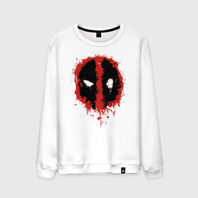 Мужской свитшот хлопок с принтом Deadpool logo в городе Новоалтайск, 100% хлопок |  | deadpool | logo | marvel | mutant | vdshardan | wade wilson | болтливый наемник | вэйд вилсон | дадпул | дедпул | дэдпул | дэтпул | комиксы | логотип | марвел | мутант | супергерой | уэйд уилсон