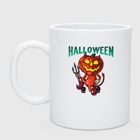 Кружка с принтом Halloween в городе Новоалтайск, керамика | объем — 330 мл, диаметр — 80 мм. Принт наносится на бока кружки, можно сделать два разных изображения | blood | diablo | haloween | horror | дьявол | зомби | кости | кровь | мозги | мясо | страшилка | ужасы | хеллоуин | хелоуин