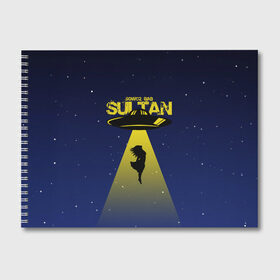 Альбом для рисования с принтом Sultan в городе Новоалтайск, 100% бумага
 | матовая бумага, плотность 200 мг. | Тематика изображения на принте: bab | rap | sqwoz | sqwoz bab | ауф | ой | реп | репер | рэп | рэпер | сквоз баб | сквозь баб | хип хоп
