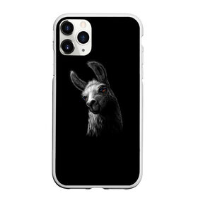 Чехол для iPhone 11 Pro Max матовый с принтом Лама в городе Новоалтайск, Силикон |  | Тематика изображения на принте: голова ламы | животные | звери | лама | ламы