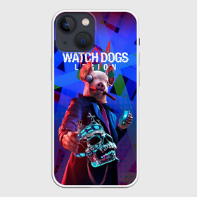 Чехол для iPhone 13 mini с принтом Watch Dogs: Legion в городе Новоалтайск,  |  | dedsec | legion | watch dogs | watch dogs 2 | watch dogs 3 | watch dogs lgion | watch dogs: legion | вотч | вотч догс | вотч догс 3 | вотч догс легион | догз | игра вотч догз | неоновый | обложка watch dogs: legion | свинья из  watch dogs