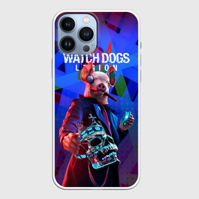 Чехол для iPhone 13 Pro Max с принтом Watch Dogs: Legion в городе Новоалтайск,  |  | dedsec | legion | watch dogs | watch dogs 2 | watch dogs 3 | watch dogs lgion | watch dogs: legion | вотч | вотч догс | вотч догс 3 | вотч догс легион | догз | игра вотч догз | неоновый | обложка watch dogs: legion | свинья из  watch dogs