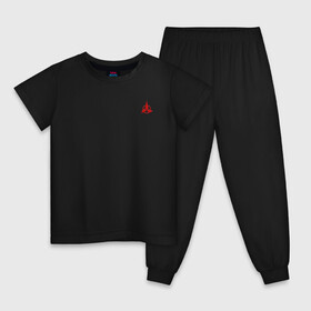 Детская пижама хлопок с принтом Klingons Red Logo (+спина) (Z) в городе Новоалтайск, 100% хлопок |  брюки и футболка прямого кроя, без карманов, на брюках мягкая резинка на поясе и по низу штанин
 | klingon | klingons | klinzhai | star trek | startrek | азетбур | варак | гаурон | горкон | звездный путь | инопланетная цивилизация | кейлесс незабываемый | клингон | клинжай | кронос | марток | молор | рекло | сомпек