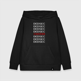 Детская толстовка хлопок с принтом DEDSEC WATCH DOGS LEGION в городе Новоалтайск, 100% хлопок | Круглый горловой вырез, эластичные манжеты, пояс, капюшен | legion. | watch dogs 2 | watch dogs 3 | watch dogs legion | ватч догс легион | легион | хакер