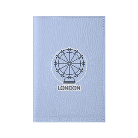 Обложка для паспорта матовая кожа с принтом Лондон London Eye в городе Новоалтайск, натуральная матовая кожа | размер 19,3 х 13,7 см; прозрачные пластиковые крепления | blue circle | england | english | europe | eye | gb | icon | london | travel | uk | vacation | англия | аттракцион | великобритания | европа | иконка | колесо обозрения | лондон | лондонский глаз | надпись | отпуск | поездка | путешествие |