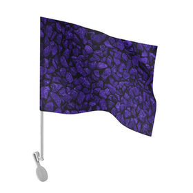 Флаг для автомобиля с принтом Purple-$tone$ в городе Новоалтайск, 100% полиэстер | Размер: 30*21 см | abstraction | forms | gravel | pebbles | purple | stones | texture | абстракция | галька | гравий | камни | текстура | фиолетовый | формы