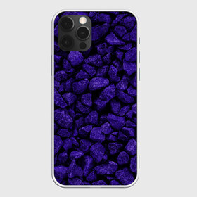 Чехол для iPhone 12 Pro Max с принтом Purple-StoneS в городе Новоалтайск, Силикон |  | abstraction | forms | gravel | pebbles | purple | stones | texture | абстракция | галька | гравий | камни | текстура | фиолетовый | формы