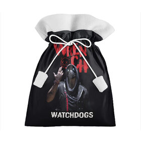 Подарочный 3D мешок с принтом Watch Dogs: Legion в городе Новоалтайск, 100% полиэстер | Размер: 29*39 см | watch dogs | watch dogs 2 | watch dogs: legion | группы dedsec | игра