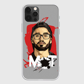 Чехол для iPhone 12 Pro Max с принтом портрет Мота в городе Новоалтайск, Силикон |  | Тематика изображения на принте: black star | блэк стра | мот | рэп