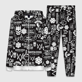 Женский костюм 3D с принтом WATCH DOGS LEGION в городе Новоалтайск,  |  | legion. | watch dogs 2 | watch dogs 3 | watch dogs legion | ватч догс легион | легион | хакер
