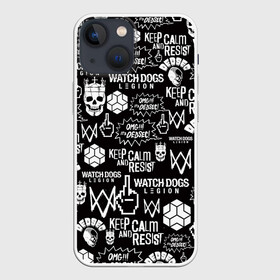 Чехол для iPhone 13 mini с принтом WATCH DOGS LEGION в городе Новоалтайск,  |  | legion. | watch dogs 2 | watch dogs 3 | watch dogs legion | ватч догс легион | легион | хакер