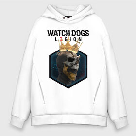 Мужское худи Oversize хлопок с принтом Watch Dogs Legion в городе Новоалтайск, френч-терри — 70% хлопок, 30% полиэстер. Мягкий теплый начес внутри —100% хлопок | боковые карманы, эластичные манжеты и нижняя кромка, капюшон на магнитной кнопке | action | action adventure | game watch dogs | hex | legion | skull | watch dogs | watch dogs legion | ватч догз легион | ватч догс | заставка watch dogs | игра watch dogs | легион | лого | логотип | логотип watch dogs | лондон | надпись | х
