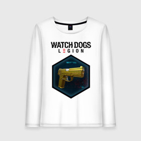 Женский лонгслив хлопок с принтом Watch Dogs Legion в городе Новоалтайск, 100% хлопок |  | action | action adventure | game watch dogs | hex | legion | watch dogs | watch dogs legion | ватч догз легион | ватч догс | заставка watch dogs | игра watch dogs | легион | лого | логотип | логотип watch dogs | лондон | надпись | оружие | 