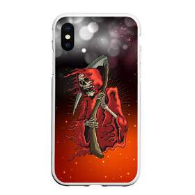 Чехол для iPhone XS Max матовый с принтом Смерть в городе Новоалтайск, Силикон | Область печати: задняя сторона чехла, без боковых панелей | blood | diablo | haloween | horror | дьявол | зомби | кости | кровь | мозги | мясо | страшилка | ужасы | хеллоуин | хелоуин