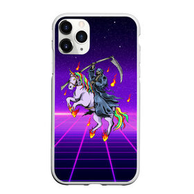 Чехол для iPhone 11 Pro Max матовый с принтом Смерть на единороге в городе Новоалтайск, Силикон |  | blood | diablo | haloween | horror | дьявол | зомби | кости | кровь | мозги | мясо | страшилка | ужасы | хеллоуин | хелоуин