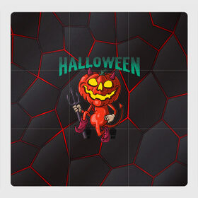 Магнитный плакат 3Х3 с принтом Halloween в городе Новоалтайск, Полимерный материал с магнитным слоем | 9 деталей размером 9*9 см | Тематика изображения на принте: blood | diablo | haloween | horror | дьявол | зомби | кости | кровь | мозги | мясо | страшилка | ужасы | хеллоуин | хелоуин