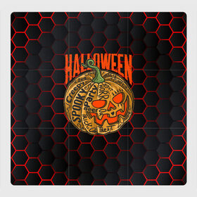 Магнитный плакат 3Х3 с принтом Halloween в городе Новоалтайск, Полимерный материал с магнитным слоем | 9 деталей размером 9*9 см | Тематика изображения на принте: blood | diablo | haloween | horror | дьявол | зомби | кости | кровь | мозги | мясо | страшилка | ужасы | хеллоуин | хелоуин