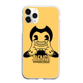 Чехол для iPhone 11 Pro матовый с принтом Bendy And The Ink Machine в городе Новоалтайск, Силикон |  | bendy | bendy and the ink machine | бенди | бени | бенни | бэнди | детская | детям | игра | капли | компьютерная игра | краска | машина | подтеки | ужастик | чернила | чернильная