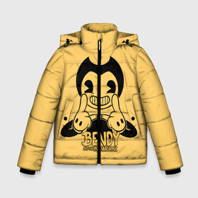 Зимняя куртка для мальчиков 3D с принтом Bendy And The Ink Machine в городе Новоалтайск, ткань верха — 100% полиэстер; подклад — 100% полиэстер, утеплитель — 100% полиэстер | длина ниже бедра, удлиненная спинка, воротник стойка и отстегивающийся капюшон. Есть боковые карманы с листочкой на кнопках, утяжки по низу изделия и внутренний карман на молнии. 

Предусмотрены светоотражающий принт на спинке, радужный светоотражающий элемент на пуллере молнии и на резинке для утяжки | bendy | bendy and the ink machine | бенди | бени | бенни | бэнди | детская | детям | игра | капли | компьютерная игра | краска | машина | подтеки | ужастик | чернила | чернильная
