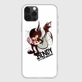 Чехол для iPhone 12 Pro Max с принтом Bendy And The Ink Machine в городе Новоалтайск, Силикон |  | bendy | bendy and the ink machine | бенди | бени | бенни | бэнди | детская | детям | игра | капли | компьютерная игра | краска | машина | подтеки | ужастик | чернила | чернильная