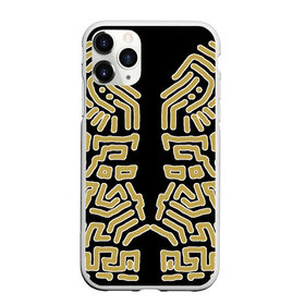 Чехол для iPhone 11 Pro Max матовый с принтом узор, фэнтези, в городе Новоалтайск, Силикон |  | аборигены | игры | индеец | музыка | орнамент | плетение | растительность | татуировка | узор | фэнтези | черное | этническое