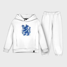 Детский костюм хлопок Oversize с принтом Chelsea FC в городе Новоалтайск,  |  | blue | chelsea | club | english | fc | football | london | retirees | soccer | английский | клуб | лондон | пенсионеры | синие | фк | футбол | футбольный | челси
