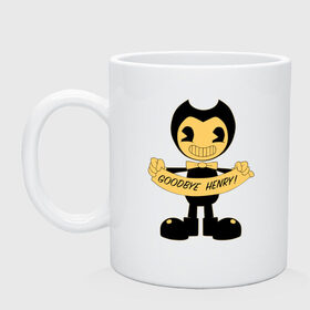 Кружка с принтом Bendy And The Ink Machine в городе Новоалтайск, керамика | объем — 330 мл, диаметр — 80 мм. Принт наносится на бока кружки, можно сделать два разных изображения | bendy | bendy and the ink machine | бенди | бени | бенни | бэнди | детская | детям | игра | капли | компьютерная игра | краска | машина | подтеки | ужастик | чернила | чернильная