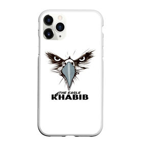 Чехол для iPhone 11 Pro матовый с принтом Орел в городе Новоалтайск, Силикон |  | khabib | the eagle | боец | бои | борец | борьба | дагестан | мма | нурмагомедов | орел | птица | хабиб | чемпион