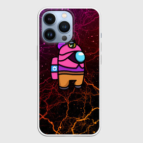 Чехол для iPhone 13 Pro с принтом Among Us x Brawl Stars в городе Новоалтайск,  |  | Тематика изображения на принте: among us | among us space | among us игра | amongus | brawl | brawl stars | brawl stars x among us | game | impostors | leon | tara | бравл | бравл старс | игра | космонавт | леон | одни из нас | среди нас | тара | эмонг ас