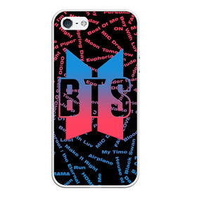 Чехол для iPhone 5/5S матовый с принтом BTS SONGS (Z) в городе Новоалтайск, Силикон | Область печати: задняя сторона чехла, без боковых панелей | Тематика изображения на принте: bangtan boys | bangtan sonyeondan | beyond the scene | bt21 | bts | bulletproof boy scouts | love yourself | rm | бойбенд | бтс | ви | джей хоуп | джонгук | пантхан сонёндан | сюга | фандань шаоняньтуань | чимин | чин