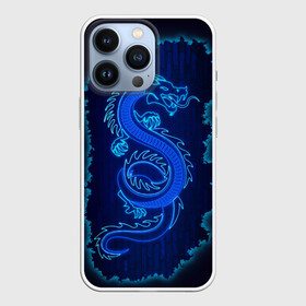 Чехол для iPhone 13 Pro с принтом NEON DRAGON в городе Новоалтайск,  |  | дракон | китайский дракон | неон | неоновый дракон