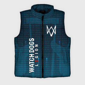 Мужской жилет утепленный 3D с принтом WATCH DOGS: LEGION в городе Новоалтайск,  |  | ded | dedsec | dogs | hacker | legion | sec | watch | watch dogs 3 | watchdogs | дедсек | дэдсек | легион | хакер | хакеры