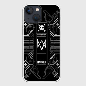 Чехол для iPhone 13 mini с принтом WATCH DOGS: LEGION в городе Новоалтайск,  |  | ded | dedsec | dogs | hacker | legion | sec | watch | watch dogs 3 | watchdogs | дедсек | дэдсек | легион | хакер | хакеры