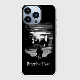 Чехол для iPhone 13 Pro с принтом АТАКА ТИТАНОВ. Одинокий герой в городе Новоалтайск,  |  | anime | attack on titan | аниме | армин арлерт | атак он титан | атака на титанов | атака титанов | великаны | гарнизон | колоссальный | леви | легион разведки | лого | манга | микаса аккерман | разведкорпус