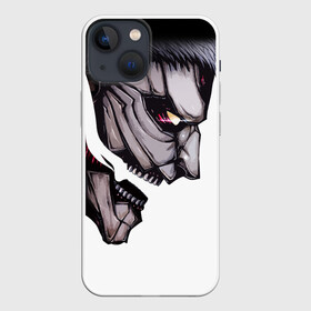 Чехол для iPhone 13 mini с принтом Злобный титан в городе Новоалтайск,  |  | attack on titan | monsters | армин арлерт | атака на титанов | атака титанов | микаса аккерман | монстры | титаны | эрен йегер