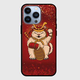 Чехол для iPhone 13 Pro с принтом JAPAN CAT | ЯПОНСКИЙ КОТ (Z) в городе Новоалтайск,  |  | Тематика изображения на принте: cat | cats | japan | meow | асихара но накацукуни | государство япония | кот | котик | котики | коты | кошка | кошки | красивая кошка | мяу | ниппон | нихон | ооясимагуни | страна восходящего солнца | традиции