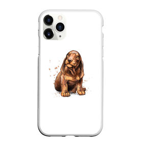 Чехол для iPhone 11 Pro Max матовый с принтом Щенок в городе Новоалтайск, Силикон |  | животные | звери | пес | собака | щенок