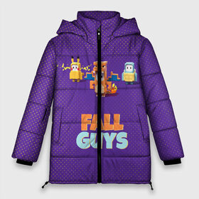 Женская зимняя куртка 3D с принтом Fall Guys в городе Новоалтайск, верх — 100% полиэстер; подкладка — 100% полиэстер; утеплитель — 100% полиэстер | длина ниже бедра, силуэт Оверсайз. Есть воротник-стойка, отстегивающийся капюшон и ветрозащитная планка. 

Боковые карманы с листочкой на кнопках и внутренний карман на молнии | battle royale | fall | fall guys | game | games | guys | winner | батл роял | игра | игры | победитель | фалл гайс