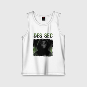 Детская майка хлопок с принтом DES SEC (Z) в городе Новоалтайск,  |  | black viceroys | des sec | dessec | ubisoft montreal | watch dogs | watchdogs | watch_dogs | взлом | делфорд уэйд | дефолт | джей би | джей би маркович | дэмиен брэнкс | куинн | лис | мститель | пирс | рэймонд кинни | сторожевые псы | ти бо