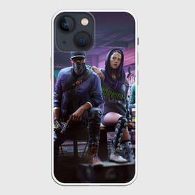 Чехол для iPhone 13 mini с принтом Watch dogs (Z) в городе Новоалтайск,  |  | Тематика изображения на принте: black viceroys | ubisoft montreal | watch dogs | watchdogs | watch_dogs | взлом | делфорд уэйд | дефолт | джей би | джей би маркович | дэмиен брэнкс | клара лилл | куинн | лаки | лис | мститель | пирс | рэймонд кинни | сторожевые п