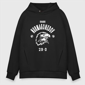 Мужское худи Oversize хлопок с принтом Khabib The Eagle Nurmagomedov в городе Новоалтайск, френч-терри — 70% хлопок, 30% полиэстер. Мягкий теплый начес внутри —100% хлопок | боковые карманы, эластичные манжеты и нижняя кромка, капюшон на магнитной кнопке | habib | khabib | khabib nurmagomedov | mma | nurmagomedov | the eagle | ufc | боец | бои без правил | борьба | микс файт | мма | нурмагомедов | орёл | самбо | хабиб | хабиб нурмагомедов