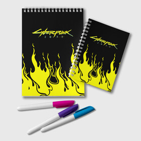 Блокнот с принтом CYBERPUNK 2077 в городе Новоалтайск, 100% бумага | 48 листов, плотность листов — 60 г/м2, плотность картонной обложки — 250 г/м2. Листы скреплены удобной пружинной спиралью. Цвет линий — светло-серый
 | Тематика изображения на принте: cyberpunk | cyberpunk 2077 | logo | дерево | иероглифы | кеану | кеану ривз | киану | киану ривз | кибер | кибердерево | киберпанк | киберпанк 2077 | киберпанк лого | киберпанк логотип | китай | лого | ривз