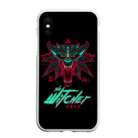 Чехол для iPhone XS Max матовый с принтом The Witcher 2077 в городе Новоалтайск, Силикон | Область печати: задняя сторона чехла, без боковых панелей | cd projekt | geralt | of rivia | rpg | wild hunt | арбалет | ведьмак 3 | генри кавилл | геральт | дикая | магия | охота | сказка | сфера | фэнтези | цири