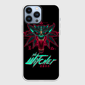 Чехол для iPhone 13 Pro Max с принтом The Witcher  2077 в городе Новоалтайск,  |  | Тематика изображения на принте: cd projekt | geralt | of rivia | rpg | wild hunt | арбалет | ведьмак 3 | генри кавилл | геральт | дикая | магия | охота | сказка | сфера | фэнтези | цири