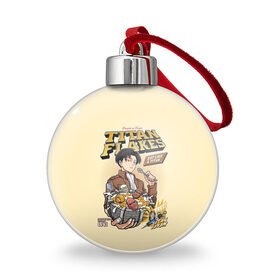 Ёлочный шар с принтом Атака на титанов в городе Новоалтайск, Пластик | Диаметр: 77 мм | anime | attack on titan | аниме | армин арлерт | атак он титан | атака на титанов | атака титанов | великаны | гарнизон | колоссальный | леви | легион разведки | лого | манга | микаса аккерман | разведкорпус