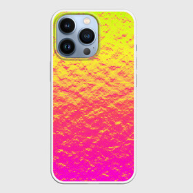 Чехол для iPhone 13 Pro с принтом Яркий закат в городе Новоалтайск,  |  | Тематика изображения на принте: abstraction | casual | gradient | hot | yellow | абстракция | блестящий | блики | вода | волны | градиент | закат | золотистый | краска | красочный | небеса | неоновый | облака | пастельный | пляж | рассвет | сияние