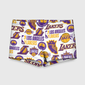 Детские купальные плавки 3D с принтом LAKERS LOGO в городе Новоалтайск, Полиэстер 85%, Спандекс 15% | Слитный крой, подклад по переду изделия, узкие бретели | 24 lakers | kobe bryant | lakers | los angeles lakers | баскетбол. | коби брайант | лос анджелес лейкерс | лосанджелес лейкерс